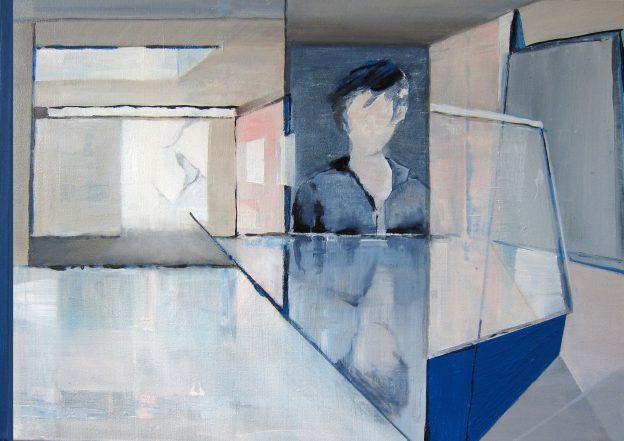 10<>Lesbos Hotel 3<>Acrylics on canvas<>50x70 cm