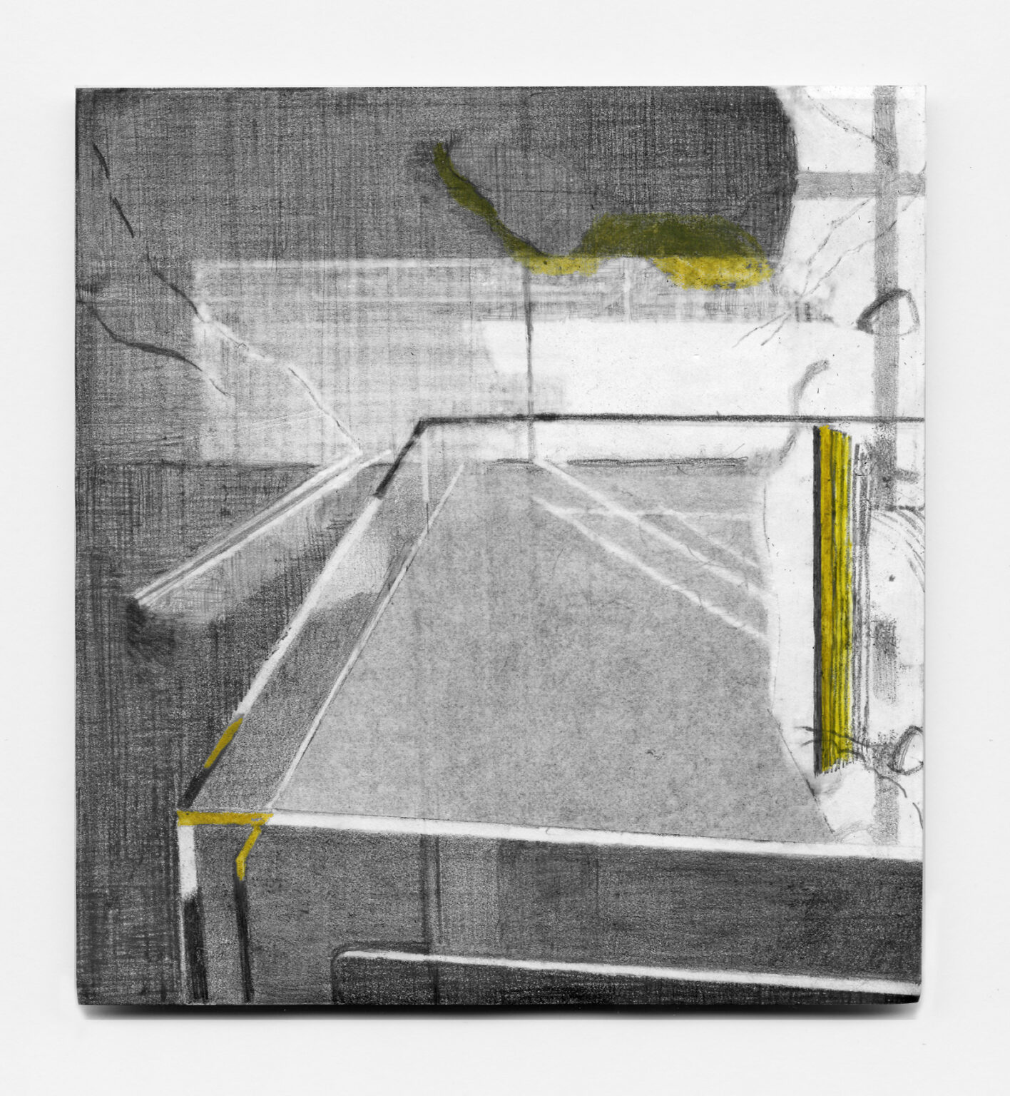 zondag 17:09 u. 1, 16x14 cm, pencil on paper, 2023